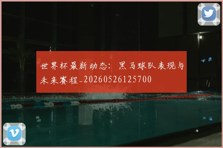 世界杯最新动态：黑马球队表现与未来赛程_20260526125700